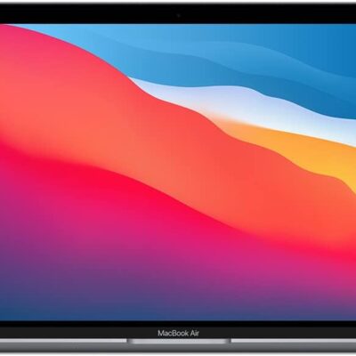 Late 2020 Apple MacBook Air with Apple M1 Chip (13.3 inch, 8GB RAM, 128GB SSD) Space Gray (Renewed)  Electronics