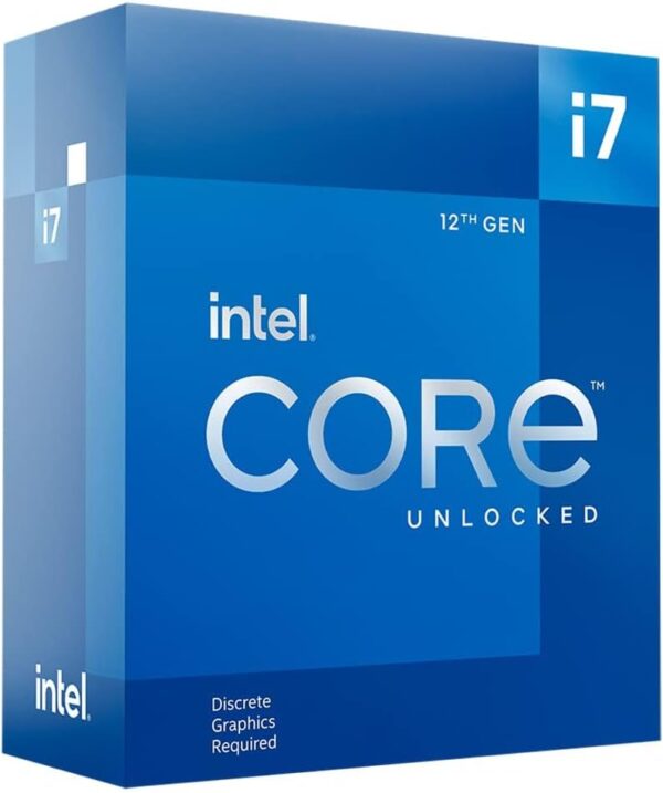 Intel Core i7-12700KF Gaming Desktop Processor 12 (8P+4E) Cores