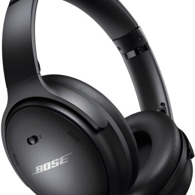 Bose QuietComfort 45 Wireless Bluetooth Noise Cancelling Headphones, Over-Ear Headphones with Microphone, Personalized Noise Cancellation and Sound, Triple Black  Everything Else
