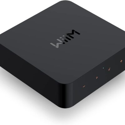 WiiM Pro AirPlay 2 Receiver, Chromecast Audio, WiFi Multiroom Streamer, Compatible with Alexa, Siri and Google Assistant, Stream Hi-Res Audio from Spotify, Amazon Music, Tidal and More  Electronics