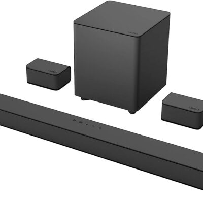 VIZIO V-Series 5.1 Home Theater Sound Bar with Dolby Audio, Bluetooth, Wireless Subwoofer, Voice Assistant Compatible, Includes Remote Control – V51x-J6  Electronics