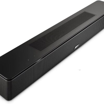 Bose Smart Soundbar 600 with Dolby Atmos, Bluetooth Wireless Sound Bar for TV with Build-In Microphone and Alexa Voice Control, Black  Electronics