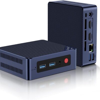 Beelink S12 Pro Mini PC, Intel 12th Gen Alder Lake- N100(up to 3.4GHz), 16GB DDR4 RAM 500GB PCIe SSD, Desktop Computer Support 4K Dual Display/USB3.2/WiFi 6/BT5.2/Gigabit Ethernet for Home/Office  Electronics