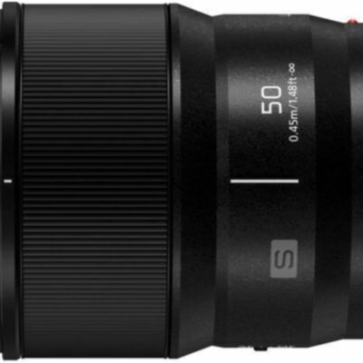 Panasonic LUMIX S Series Camera Lens, 50mm F1.8 L-Mount Interchangeable Lens for Mirrorless Full Frame Digital Cameras, S-S50 Black  Electronics