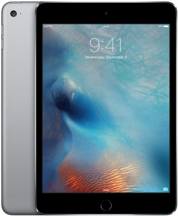 Apple iPad Mini 4 128GB Space Gray - WiFi (Renewed)