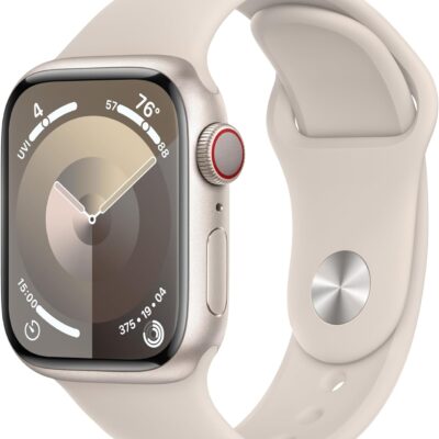 Apple Watch Series 9 [GPS + Cellular 41mm] Smartwatch.