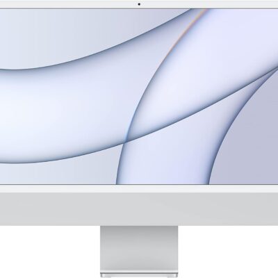 Apple 2021 iMac All in one Desktop Computer with M1 chip 8-core CPU, 7-core GPU, 24-inch Retina Display, 8GB RAM, 256GB SSD Storage, Matching Accessories. Works with iPhone/iPad; Silver : Electronics
