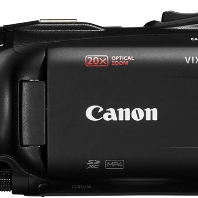 Canon VIXIA HF G70 Camcorder 1/2.3” 4K UHD CMOS Sensor 20x Optical Zoom, 800x Digital Zoom, Image Stabilization, HDMI, USB Live Streaming, Time Stamp On-Screen Display Recording  Electronics