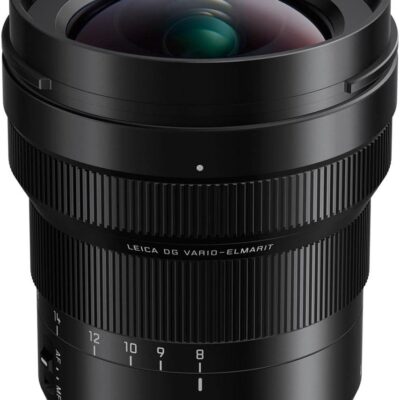 Panasonic LUMIX Professional 8-18mm Camera Lens, G LEICA DG VARIO-ELMARIT, F2.8-4.0 ASPH, Mirrorless Micro Four Thirds, H-E08018 (Black)  Electronics