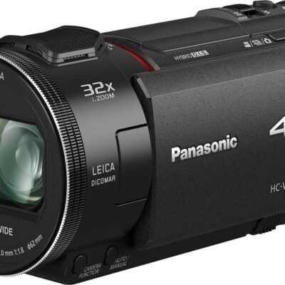 Panasonic HC-WXF1 4K Cinema-like Camcorder, 24x Leica Dicomar Lens, 1/2.5″ Bsi Sensor, Three O.I.S. Stabilizer Systems  Electronics