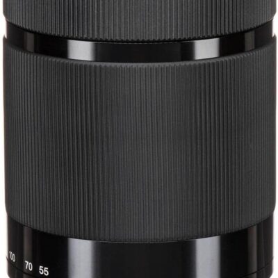 Sony E 55-210mm F4.5-6.3 Lens for Sony E-Mount Cameras (Black)  Camera Lenses : Electronics