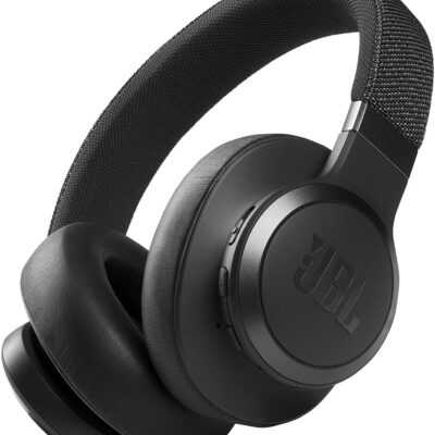 JBL Live 660NC – Wireless Over-Ear Noise Cancelling Headphones with Long Lasting Battery and Voice Assistant – Black, Medium  Electronics