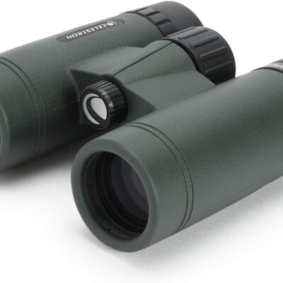 Celestron – TrailSeeker 10×32 Binocular – Fully Multi-Coated Optics – Compact Outdoor and Birding Binoculars for Adults – Phase and Dielectric Coated BaK-4 Prisms – 6.5 Close Focus  Military Binoculars : Electronics