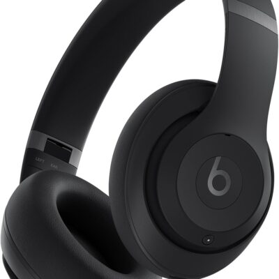 Beats Studio Pro – Wireless Bluetooth Noise Cancelling Headphones – Personalized Spatial Audio, USB-C Lossless Audio, Apple & Android Compatibility, Up to 40 Hours Battery Life – Black  Electronics