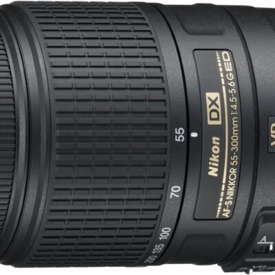 Nikon AF-S DX NIKKOR 55-300mm f/4.5-5.6G ED Vibration Reduction Zoom Lens with Auto Focus for Nikon DSLR Cameras  Camera Lenses : Electronics