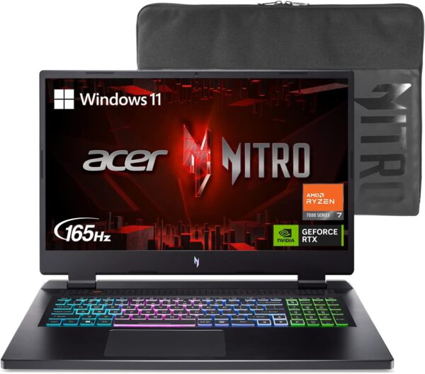 Acer Nitro 17 Gaming Laptop AMD Ryzen 7 7840HS