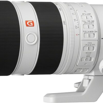 Sony FE 70-200mm F2.8 GM OSS II Full-Frame Constant-Aperture telephoto Zoom G Master Lens (SEL70200GM2) White  Electronics