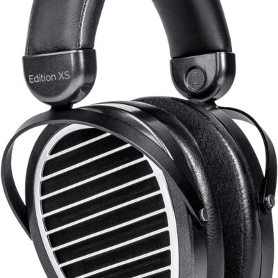 HIFIMAN Edition XS Full-Size Over-Ear Open-Back Planar Magnetic Hi-Fi Headphones with Stealth Magnets Design, Adjustable Headband, Detachable Cable for Audiophiles, Home, Studio-Black  Electronics