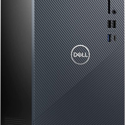 Dell Inspiron 3910 Desktop Computer Tower – 12th Gen Intel Core i5-12400, 16GB DDR4 RAM, 256GB SSD + 1TB HDD, Intel UHD Graphics 730, WiFi 6, HDMI, Bluetooth, USB-C, Windows 11 Home – Blue  Electronics