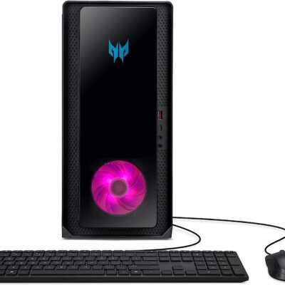 Acer Predator Orion 3000 PO3-650-UB91 Gaming Desktop 13th Gen Intel Core i5-13400F 10-Core NVIDIA GeForce RTX 3050 16GB DDR5 1TB PCIe Gen 4 SSD Intel Wi-Fi 6E Keyboard & Mouse  Electronics