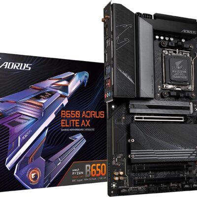 GIGABYTE B650 AORUS Elite AX AMD B650 ATX Motherboard with DDR5