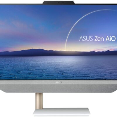 ASUS Zen AiO 24, 23.8” FHD Touchscreen Display, AMD Ryzen 7 5825U Processor, 16GB DDR4 RAM, 512GB SSD, Windows 11 Home, Kensington Lock, Wireless Keyboard andMouse Included, White, M5401WYA-DH704T  Electronics