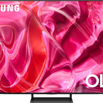 SAMSUNG 65-Inch Class OLED 4K S90C Series Quantum HDR, Dolby Atmos Object Tracking Sound Lite, Ultra Thin, Q-Symphony 3.0, Gaming Hub, Smart TV with Alexa Built-in (QN65S90C, 2023 Model)  Electronics