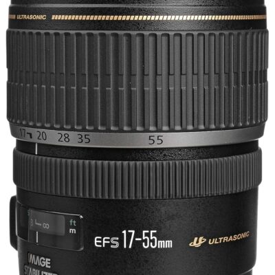 Canon EF-S 17-55mm f/2.8 IS USM Lens for Canon DSLR Cameras, Black – 1242B002  Camera Lenses : Electronics