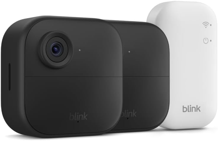 Blink Outdoor 4 – Wireless Smart Security Camera, 2-Year Battery, 2-Cam Kit