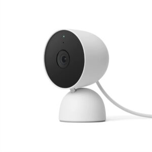 Google Nest Cam (Indoor, Wired, 2nd Gen) – 1080p Smart Security Camera
