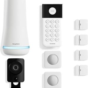 SimpliSafe 8-Piece Wireless Home Security System – with HD Camera