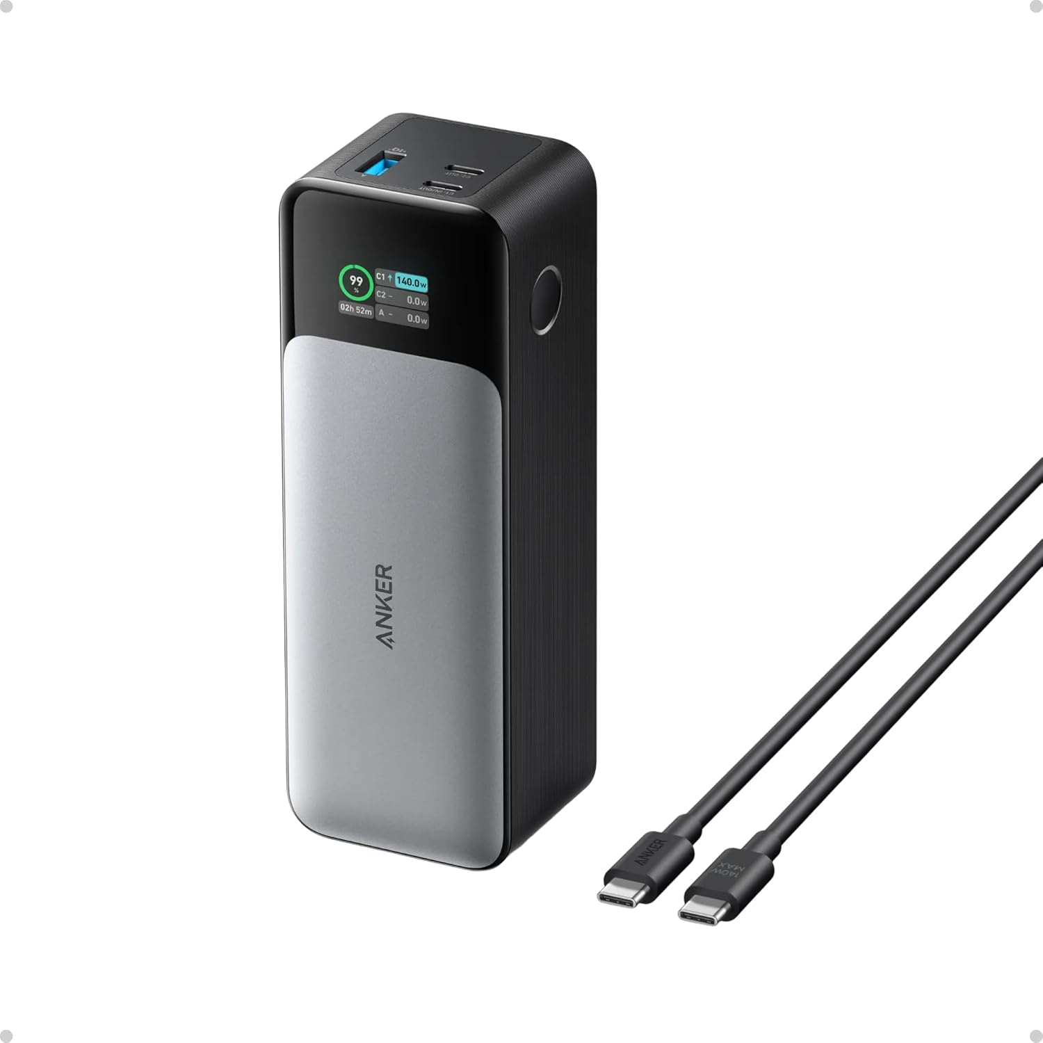 Anker 737 Power Bank (PowerCore 24K) – 140W, 24000mAh, USB-C