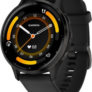 Garmin Venu 3 GPS Smartwatch – 45mm, Slate, AMOLED, Sleep Coach