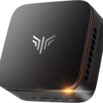 KAMRUI Pinova P1 Mini PC (AMD Ryzen 4300U, 16GB RAM, 256GB SSD, Triple 4K)