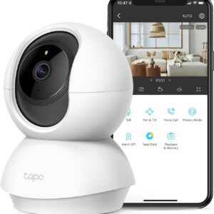 Tapo Pan/Tilt Security Camera C210 – 2K, Indoor Wi-Fi, Night Vision