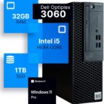 Dell Optiplex 3060 Desktop Computer | Intel i5-8500 (3.2) | 32GB DDR4 RAM | 1TB SSD Solid State | Bu image 1