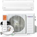 Pioneer WYS012AMFI22RL 12000 BTU Mini Split – 22 SEER2, Cold Climate, WiFi, Heat Pump