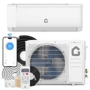 TURBRO Greenland 18,000 BTU Mini Split – 22 SEER, 208/230V, DIY, WiFi, Inverter