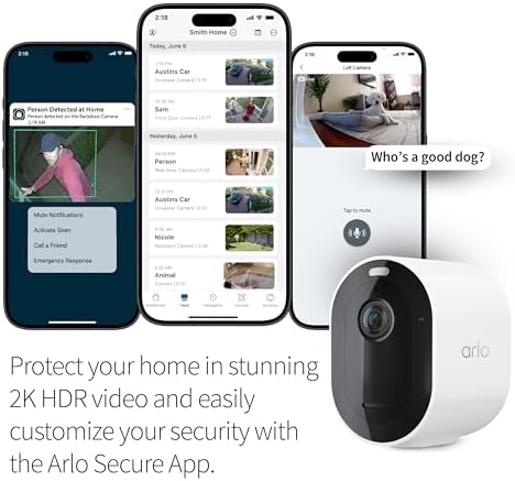 Arlo Pro 4 – 2K Security Camera, Color Night Vision, WiFi, No Hub Required - Image 5