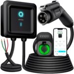TopAutoGear Level 2 EV Charger 40A – Smart WiFi, 25ft, J1772, NEMA 14-50