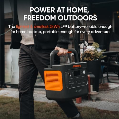 Jackery Explorer 1000 Plus – 1,264Wh LiFePO4, 2,000W, Expandable to 5,000Wh - Image 4